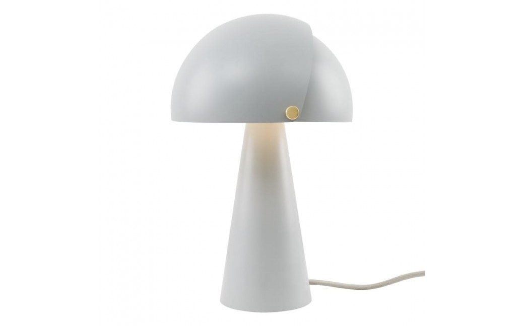DFTP by NORDLUX Lampa stołowa Align 1xE27 25W Metal Szary