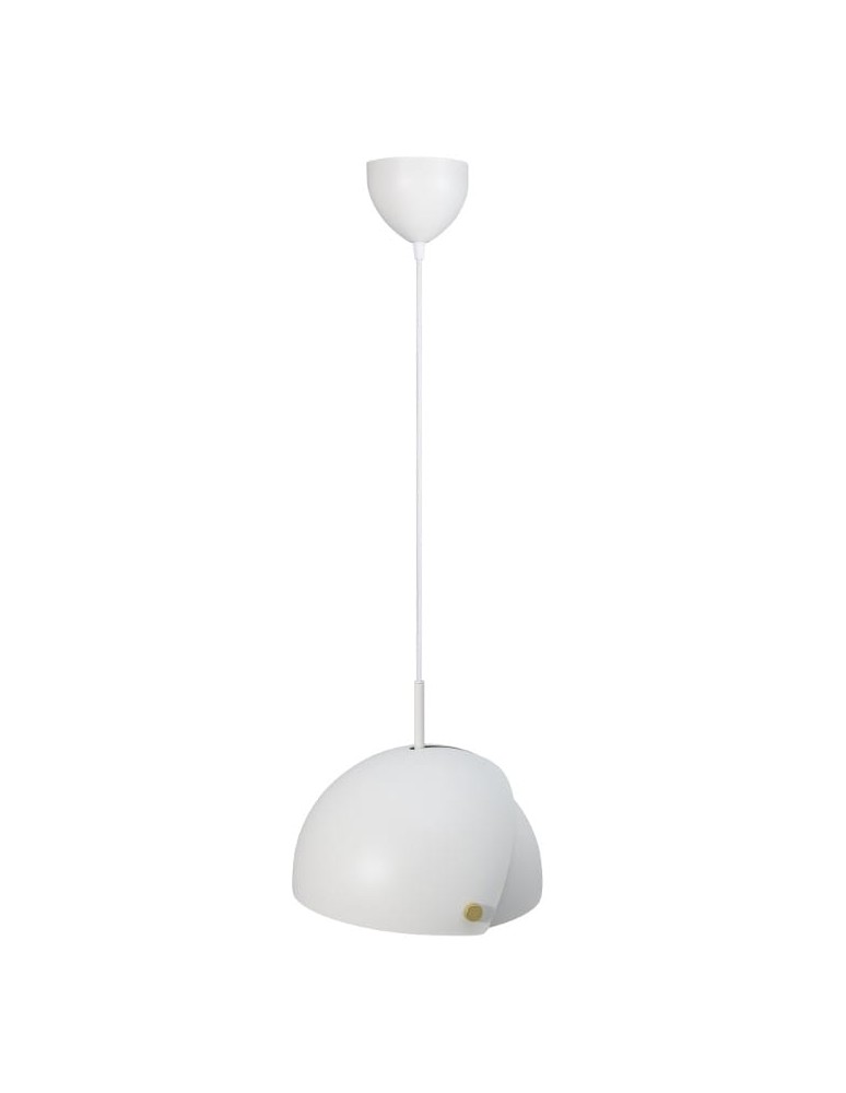 Scandinavian style pendant lamps - DFTP by NORDLUX Align pendant lamp 1xE27 15W Metal White - product kolory-swiatla.pl 3