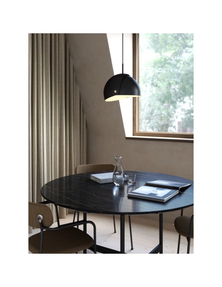 Scandinavian style pendant lamps - DFTP by NORDLUX Align pendant lamp 1xE27 15W Metal Black - product kolory-swiatla.pl 5