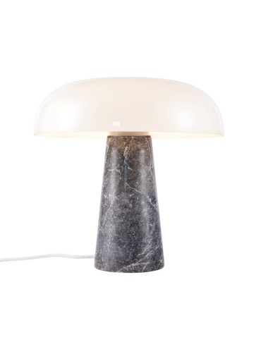 DFTP by NORDLUX GLOSSY table lamp 1xE27 15W Marble Grey.