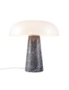 DFTP by NORDLUX Lampa stołowa GLOSSY 1xE27 15W Marmur Szary
