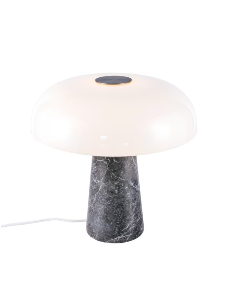 Scandinavian style table lamps - DFTP by NORDLUX GLOSSY table lamp 1xE27 15W Marble Grey. - product kolory-swiatla.pl 3