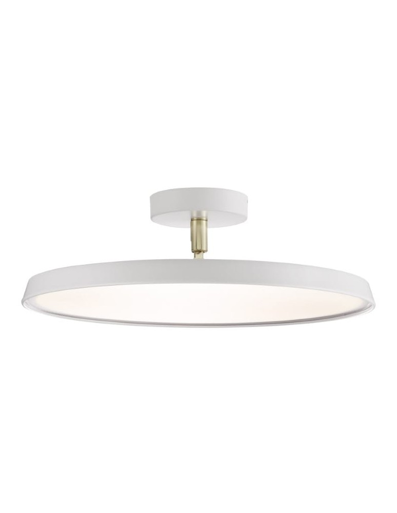 Scandinavian style ceiling lamps - DFTP by NORDLUX KAITO 1xLED Metal White ceiling lamp - product kolory-swiatla.pl 2