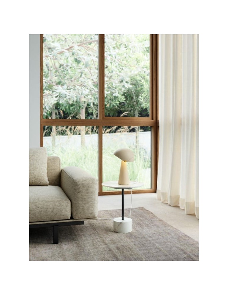 Scandinavian style table lamps - DFTP by NORDLUX Align table lamp 1xE27 25W Metal Beige. - product kolory-swiatla.pl 5