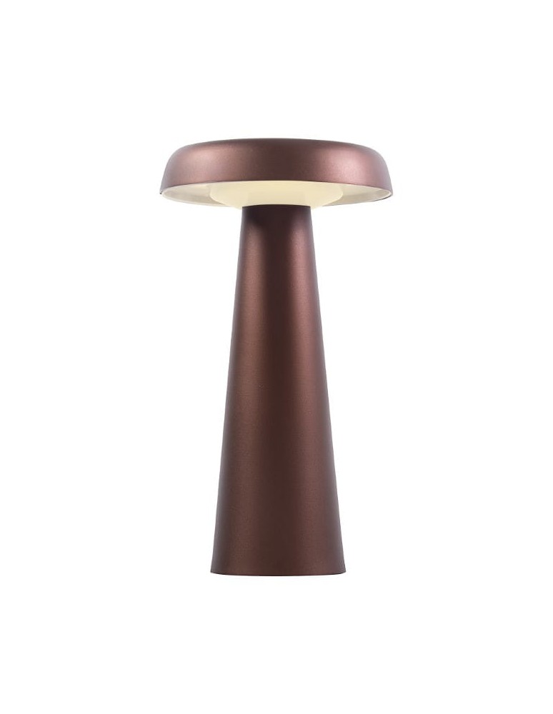 Scandinavian style table lamps - DFTP by NORDLUX ARCELLO 1xLED Metal table lamp Polished brass - product kolory-swiatla.pl 1