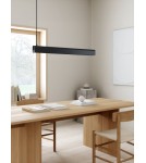 Pendant lamps over the island - DFTP by NORDLUX BEAU pendant lamp 1xS14S 15W Metal Black - product 2