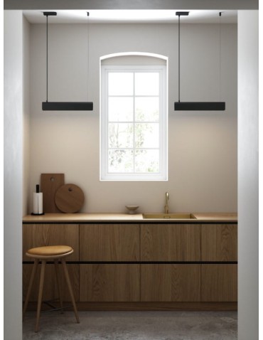 DFTP by NORDLUX Lampa wisząca BEAU 1xS14S 8W Metal Czarny - produkt 2