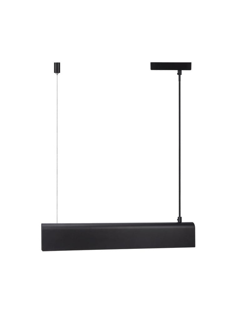 Pendant lamps over the island - DFTP by NORDLUX BEAU pendant lamp 1xS14S 8W Metal Black - product kolory-swiatla.pl 4