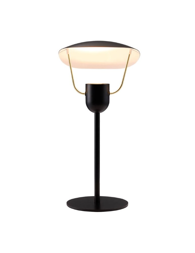 Scandinavian style table lamps - DFTP by NORDLUX FABIOLA table lamp 1xGU10 40W Metal Black. - product kolory-swiatla.pl 3