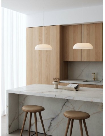 DFTP by NORDLUX Lampa wisząca GLOSSY 1xE14 25W Szkło Biały - produkt 2