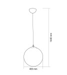 LED pendant lamps - Orlicki Design Planet L Pendant 40cm LED 7W 3000K - product 5