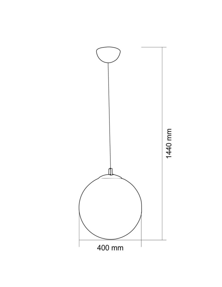LED pendant lamps - Orlicki Design Planet L Pendant 40cm LED 7W 3000K - product kolory-swiatla.pl 5