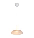Scandinavian style pendant lamps - DFTP by NORDLUX GLOSSY pendant lamp 1xE14 25W Glass White - product 1