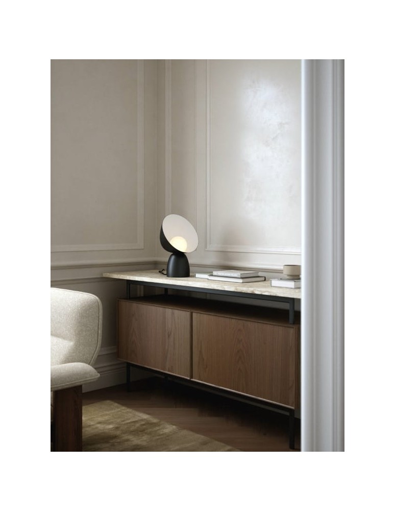 Scandinavian style table lamps - DFTP by NORDLUX HELLO table lamp 1xE14 25W Metal Black - product kolory-swiatla.pl 2
