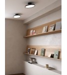 DFTP by NORDLUX Lampa sufitowa KAITO 1xLED  Metal Czarny