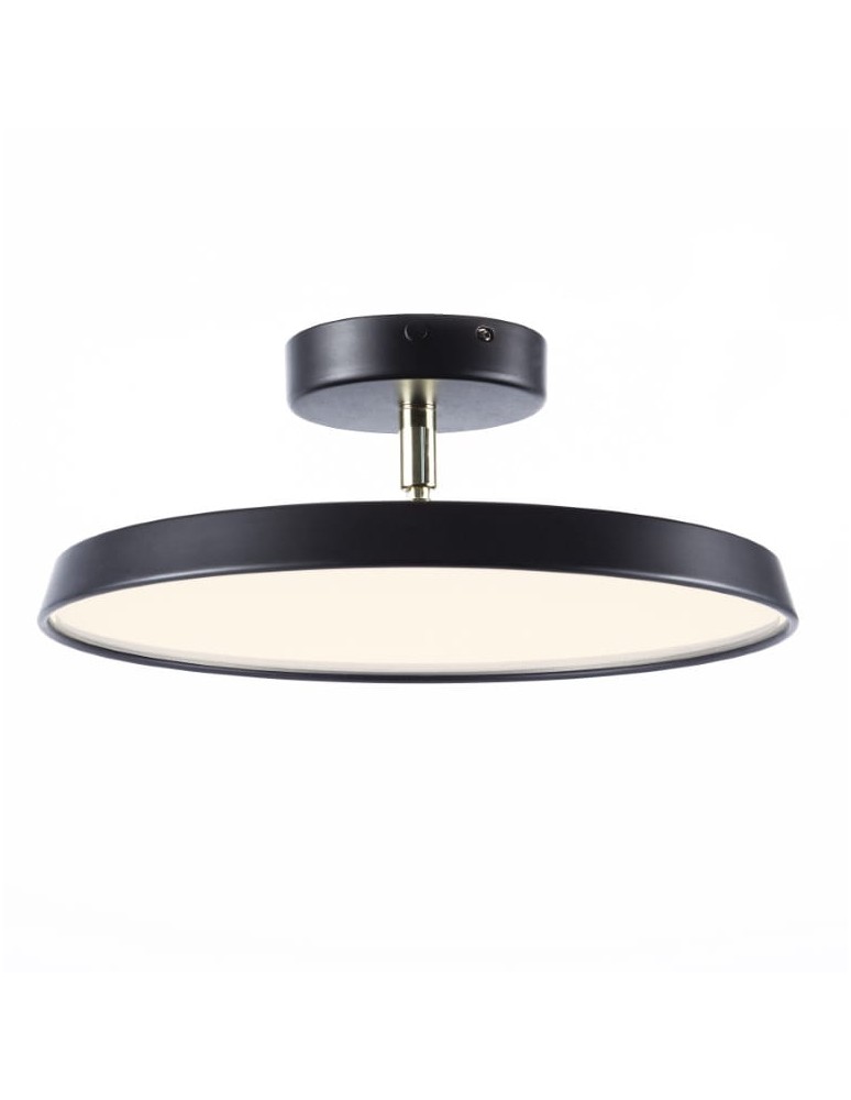 Scandinavian style ceiling lamps - DFTP by NORDLUX KAITO 1xLED Metal ceiling lamp Black 2220516003 - product kolory-swiatla.pl 1