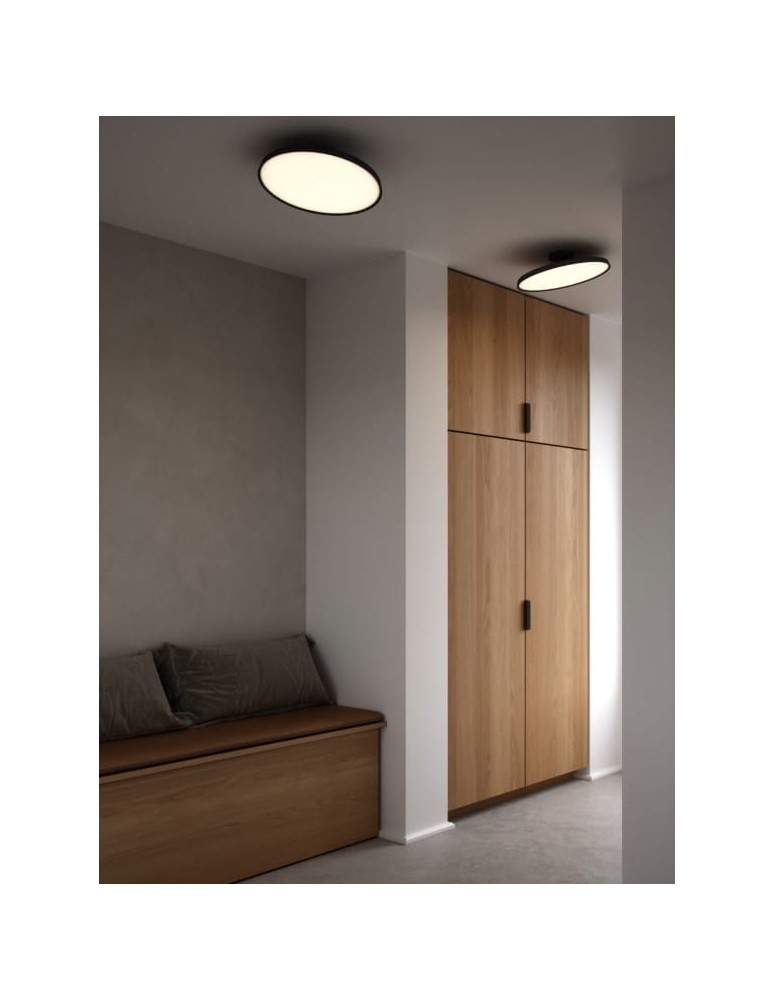 DFTP by NORDLUX Lampa sufitowa KAITO 1xLED  Metal Czarny