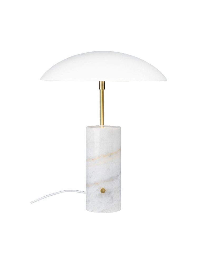 Scandinavian style table lamps - DFTP by NORDLUX MADEM table lamp 1xGU10 15W Marble White - product kolory-swiatla.pl 4