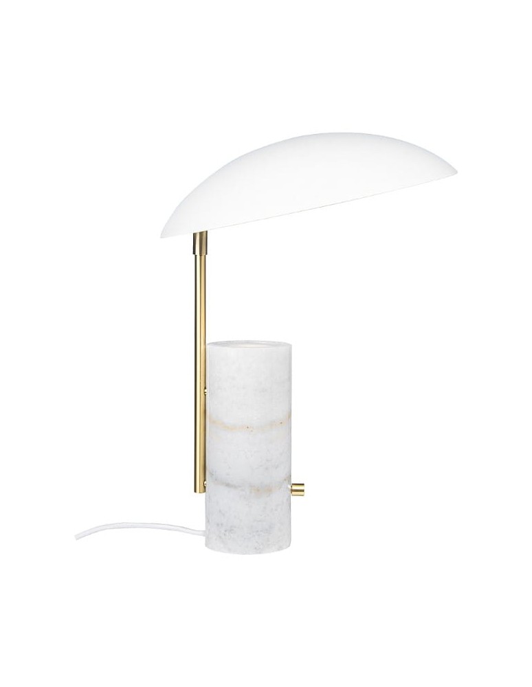 Scandinavian style table lamps - DFTP by NORDLUX MADEM table lamp 1xGU10 15W Marble White - product kolory-swiatla.pl 6