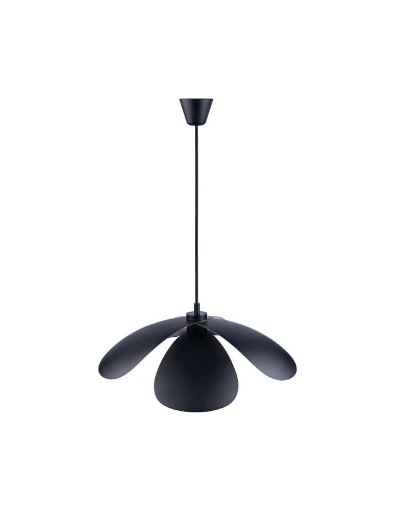Scandinavian style pendant lamps - DFTP by NORDLUX Maple pendant lamp 1xE27 40W Metal Black - product kolory-swiatla.pl 3