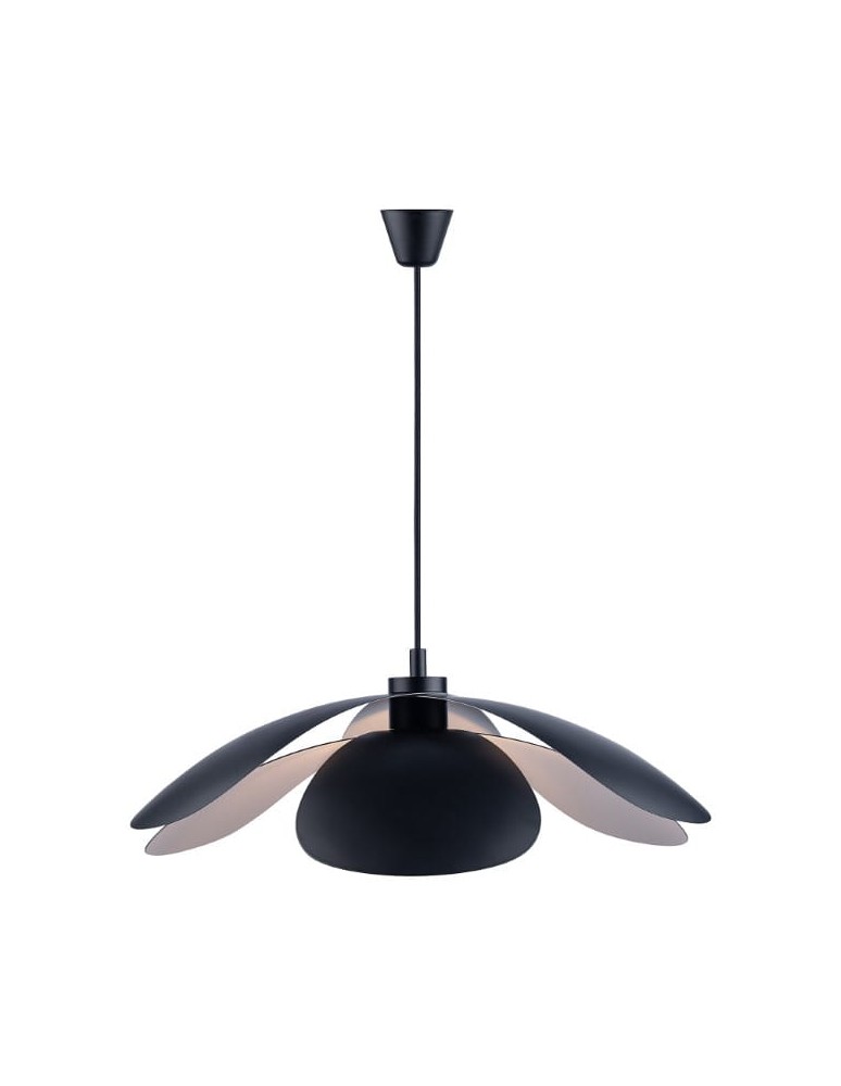 Scandinavian style pendant lamps - DFTP by NORDLUX Maple pendant lamp 1xE27 40W Metal Black - product kolory-swiatla.pl 4