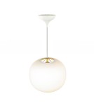 Scandinavian style pendant lamps - DFTP by NORDLUX NAVONE pendant lamp 1xE27 40W Glass White - product 4
