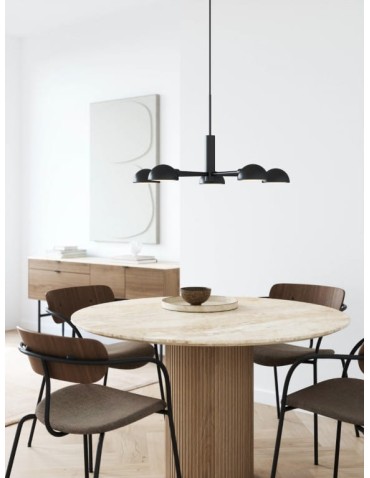 DFTP by NORDLUX NOMI pendant lamp 5xE14 8W Metal Black - product 2
