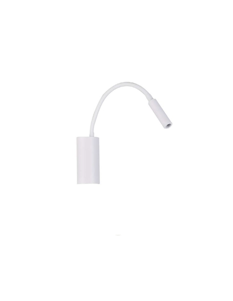 Reading wall lamps - Orlicki Design Nuto Bianco LED wall lamp 3W 3000K - product kolory-swiatla.pl 1