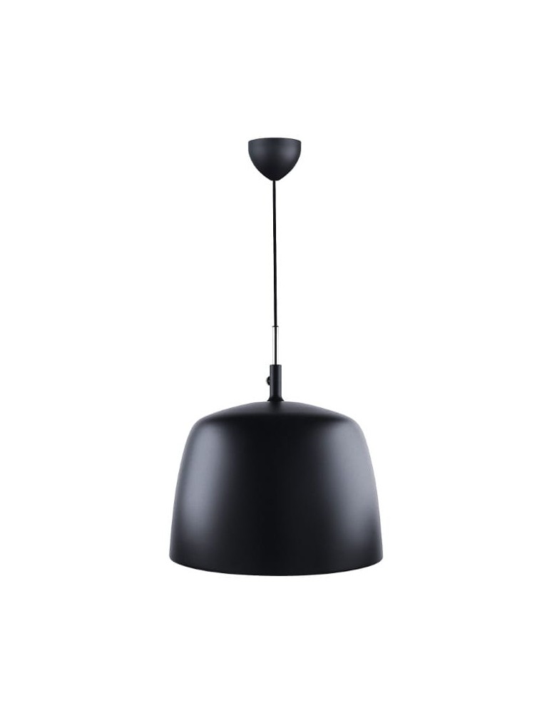 Scandinavian style pendant lamps - DFTP by NORDLUX NORBI pendant lamp 1xE27 60W Metal Black - product kolory-swiatla.pl 3