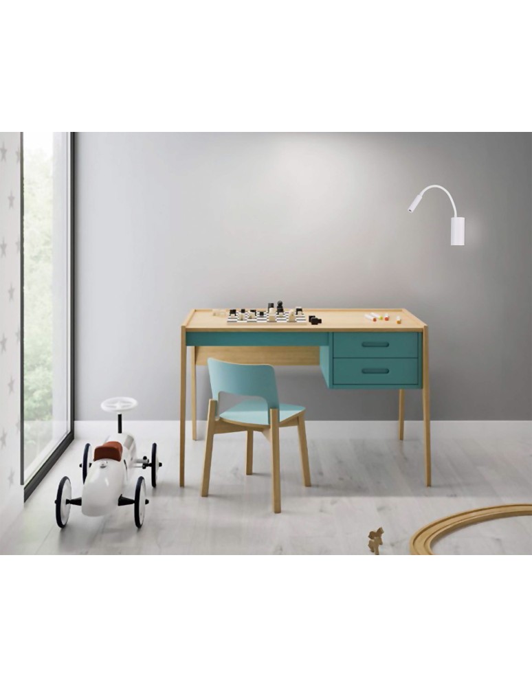 Reading wall lamps - Orlicki Design Nuto Bianco LED wall lamp 3W 3000K - product kolory-swiatla.pl 2
