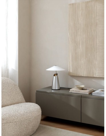 DFTP by NORDLUX Lampa stołowa TAIDO 1xE27 25W Metal Chrom - produkt 2