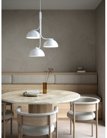 DFTP by NORDLUX TULLIO pendant lamp 3xE14 25W Metal White - product 2