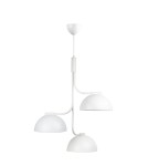 Scandinavian style chandeliers - DFTP by NORDLUX TULLIO pendant lamp 3xE14 25W Metal White - product 3