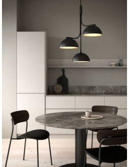 DFTP by NORDLUX Lampa wisząca TULLIO 3xE14 25W Metal Czarny - produkt 2
