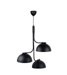Scandinavian style chandeliers - DFTP by NORDLUX TULLIO pendant lamp 3xE14 25W Metal Black - product 3
