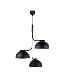 Scandinavian style chandeliers - DFTP by NORDLUX TULLIO pendant lamp 3xE14 25W Metal Black - product 4