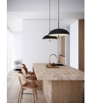 Scandinavian style pendant lamps - DFTP by NORDLUX VERSALE pendant lamp 2xE27 15W Metal Black - product 2
