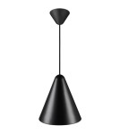Scandinavian style pendant lamps - DFTP by NORDLUX NONO pendant lamp 1xE27 40W Metal Black - product 2