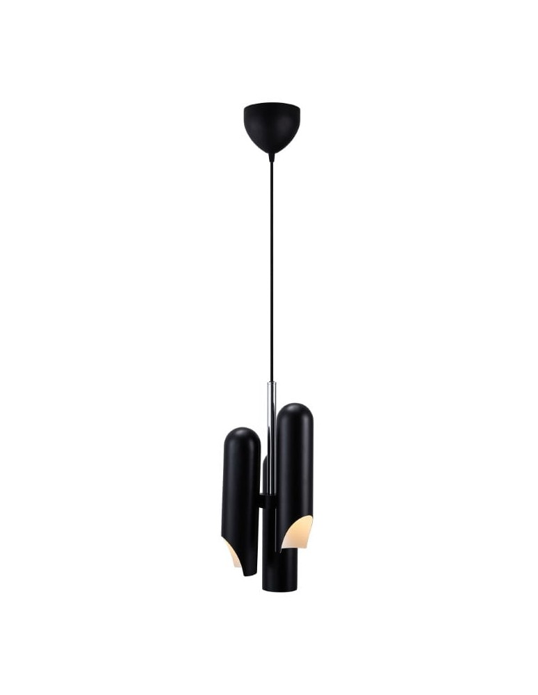 Scandinavian style pendant lamps - DFTP by NORDLUX ROCHELLE pendant lamp 1xGU10 8W Metal Black - product kolory-swiatla.pl 1