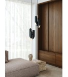 Scandinavian style pendant lamps - DFTP by NORDLUX ROCHELLE pendant lamp 1xGU10 8W Metal Black - product 2