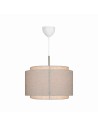 DFTP by NORDLUX Lampa wisząca TAKAI 1xE27 25W Tekstylia Beżowy