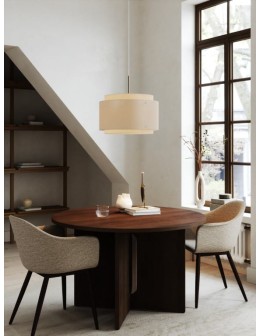 DFTP by NORDLUX Lampa wisząca TAKAI 1xE27 25W Tekstylia Beżowy - produkt 2