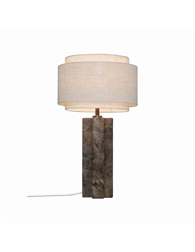Scandinavian style table lamps - DFTP by NORDLUX TAKAI table lamp 1xE27 25W Textile Beige. - product kolory-swiatla.pl 1