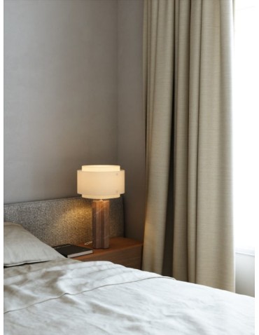 DFTP by NORDLUX TAKAI table lamp 1xE27 25W Textile Beige. - product 2