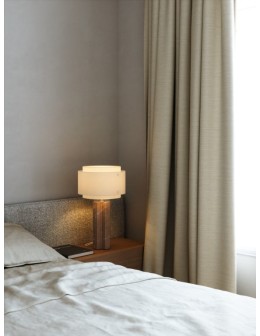 DFTP by NORDLUX Lampa stołowa TAKAI 1xE27 25W Tekstylia Beżowy - produkt 2