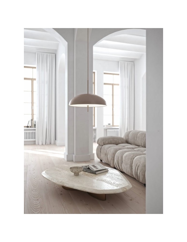 Scandinavian style pendant lamps - DFTP by NORDLUX VERSALE 2xE27 15W Metal Brown Pendant Lamp - product kolory-swiatla.pl 2