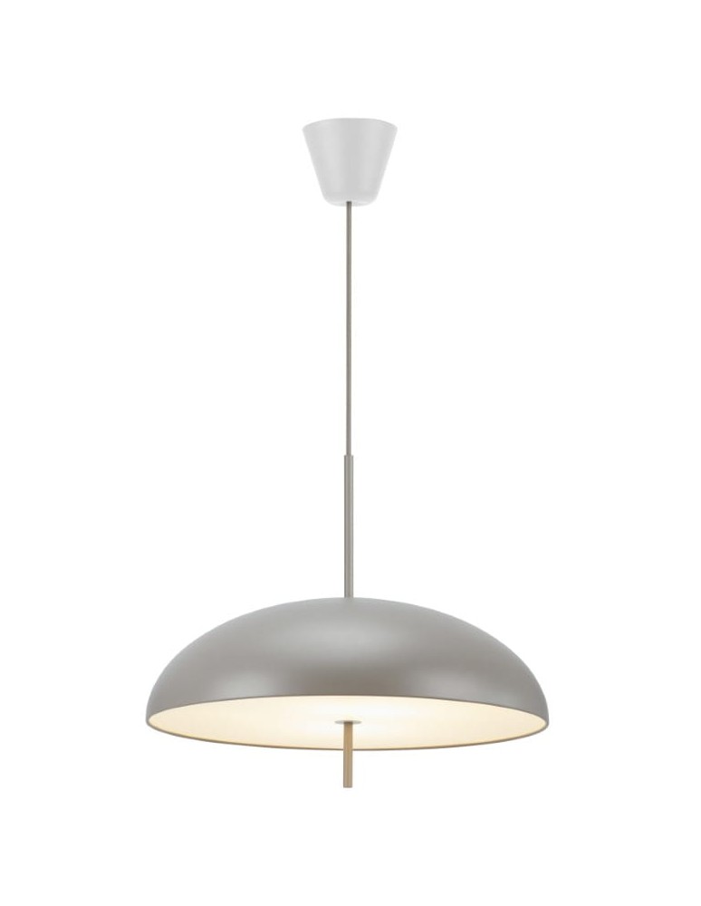 Scandinavian style pendant lamps - DFTP by NORDLUX VERSALE 2xE27 15W Metal Brown Pendant Lamp - product kolory-swiatla.pl 4