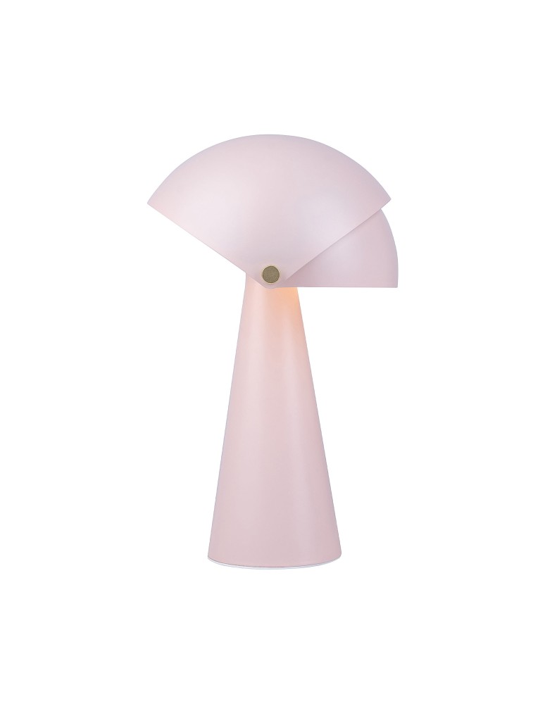 Scandinavian style table lamps - DFTP by NORDLUX Align table lamp 1xE27 25W Metal Pink - product kolory-swiatla.pl 3