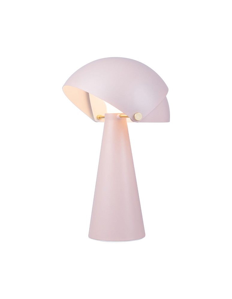 Scandinavian style table lamps - DFTP by NORDLUX Align table lamp 1xE27 25W Metal Pink - product kolory-swiatla.pl 4