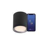 SMART interior lamps - NORDLUX Ceiling lamp LandonSmar 1xLED Metal Black 2110850103 - product 1